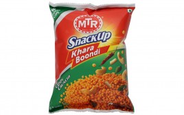 MTR Snackup Khara Boondi Crispy Crunchy  Pack  180 grams